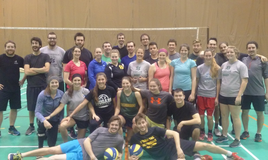 Volleyball Québec Rencontre Les étudiants En éducation Physique
