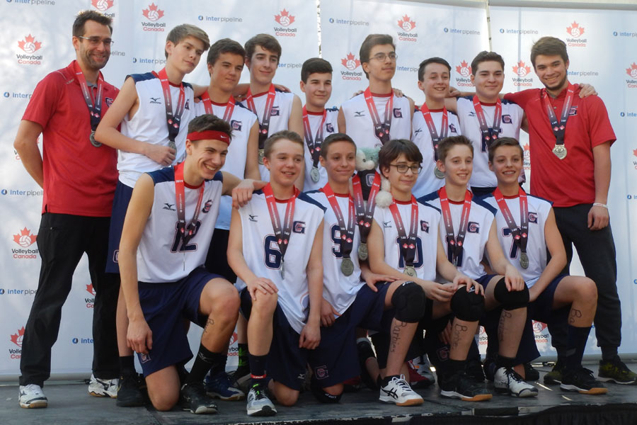 ChampNational14ans GriffonsMedailleArgent 2019