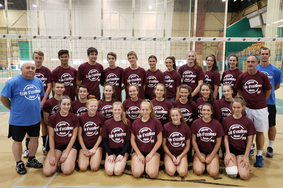 Plus De 350 Jeunes Ont Profité Des Camps Estivaux De Volleyball Québec