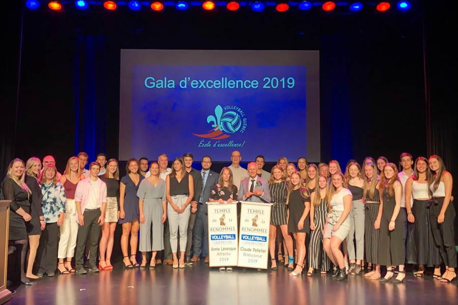 Le Gala D’excellence De Volleyball Québec 2019 A Célébré Les Accomplissements De 14 Lauréats