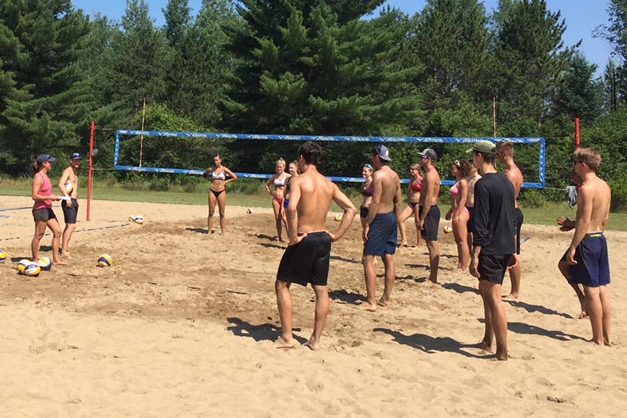 L’entrainement Sur Sable A Repris Pour Une Trentaine De Volleyeurs De Plage Des Programmes D’excellence !