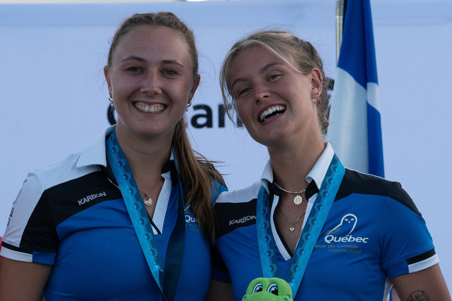PRO EquipeF PodiumsJeuxCanada2022