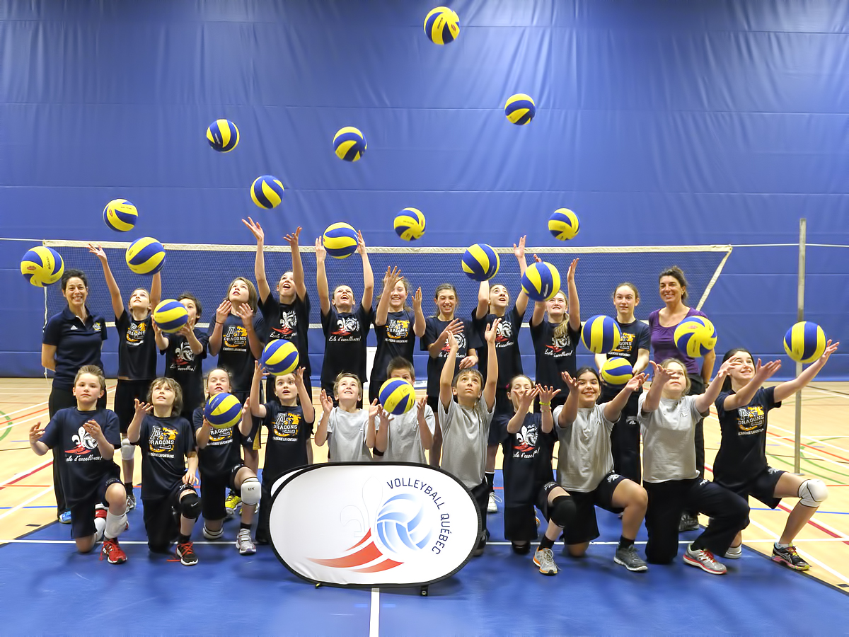 4e édition Du Festival De Minivolley à Trois échanges De Volleyball Québec